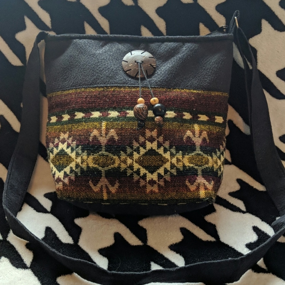 Handmade Tribal Crossbody bag